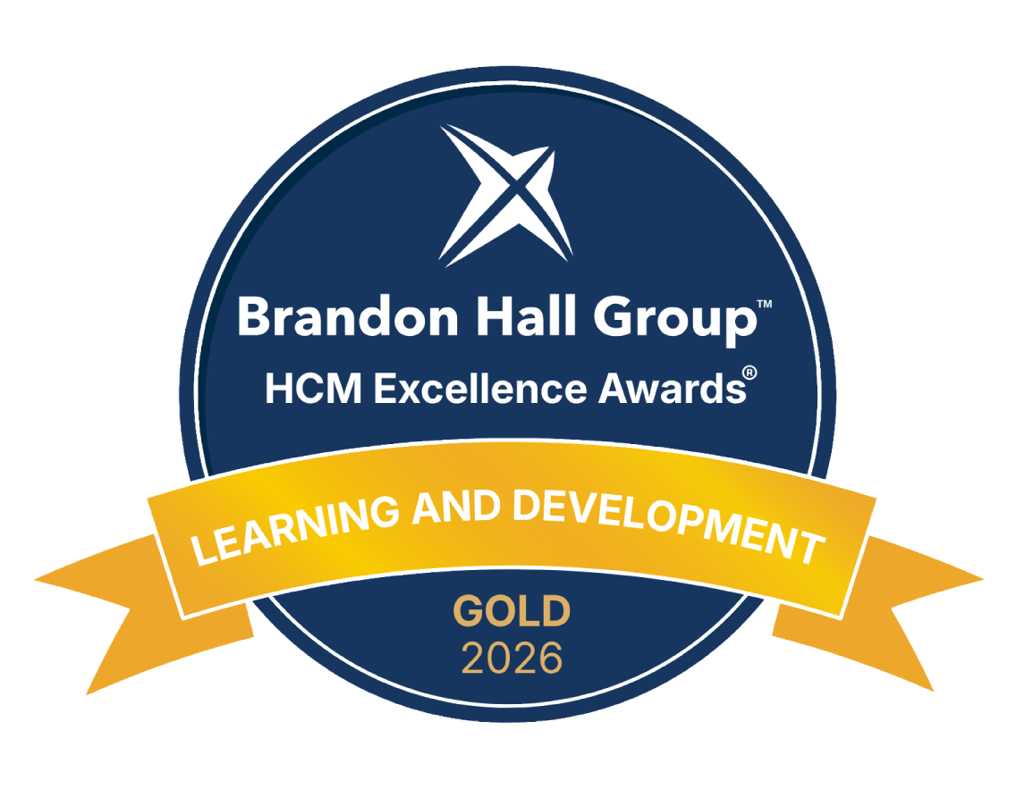 Brandon Hall Group Gold, 2026: Best Custom Content and Best Certification Program, with NASSCO