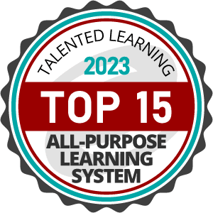 Talented Learning 2023 Learning Systems Awards, Top 15 All-Purpose Learning System: SmarterU