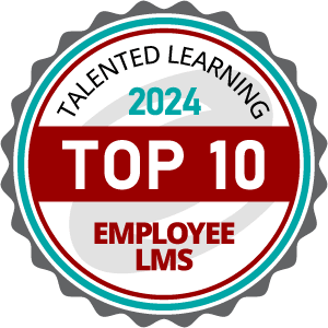 2024 Talented Learning award for Top 10 Employee LMS